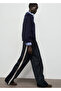 Striped Wide Leg Jeans - 7