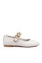 Zri̇n-6363 White Helmet Buckle Daily Women's Bebet - 3