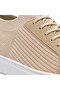 Beige Knitwear Men's Sports Shoes - Breathable, Anti-Sweat, Lace-Up, Comfortable Daily Sneaker Kb 112 - 5