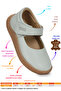 Lida 100% Leather Daily Girls Ballet Flats - 2