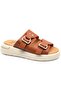 شبشب نسائي من الجلد الطبيعي من Rigitage TABA - 3
