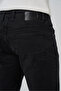 Men's Black Denim 5 Pocket Slim Fit Jean Jeans - 5