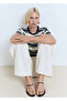 Cotton T-Shirt with Contrast Collar - 7