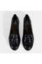 Women's Black Desacomfort Patent Leather Casual Shoes - 6