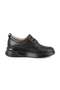 Women's Black Desacomfort Leather Casual Shoes - 2
