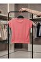 Girl's Patterned Oversize T-Shirt - 7