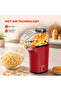 Popcorn Maker – Makes 16 Cups, Oil-Free Healthy Snacking, Red - 3