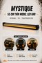 MYSTIQUE 55 CM THİN MODEL LED BAR