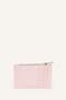 Women's Faux Leather Light Pink Wallet I1084Axns - 5