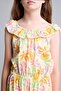 100% Cotton Floral Sleeveless Short Shorts Jumpsuit Girls E5803A826Sm - 4