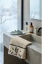 Zahara |   Patented Design - Soft Thick Textured Embroidered Hand and Face Towel - 100% Cotton, Stylish, Ethnic Design Towel (50X90 cm) - 2