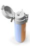 Kids Colorful Striped Patterned Straw and Direct Drinking Steel Thermos 500 ml 31880 - 3