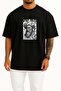 Oversized Piri Reis World Map Chest Printed Unisex T-Shirt