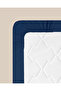 Pure Cotton Single Fitted Sheet 100X200 cm Midnight Blue - 7