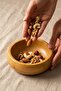 Set of 4 Bamboo Snack Bowls – Natural and Stylish Serving Bowls (9 cm Diameter, 3.5 cm Height) - 5