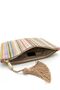 Premium Sweet Garden Women's Straw Clutch - Portfolio C062205 - 4