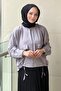 Pocket Detailed Zippered Waist Drawstring Jacket - 3