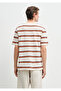 Striped T-Shirt Loose Fit / Loose Relaxed Cut 0612947-70056 - 3