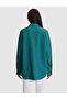 Emerald Oversize Long Sleeve Shirt 50318232-Vr055 - 6