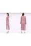 Long Thin Knitwear Cardigan Straight Cut Seasonal Loose Cardigan with Slit Detail - 2
