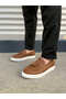 Tan Tassel Men's Casual Shoes - 2