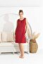 Women's Viscose Fabric Wide Strap Dress
