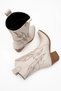 Carla Women's Beige Skin Embroidered Dallas Western Cowboy Boots - 3