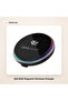 Wall Charger WLC1428 Qi2 25W Double-Sided Magnetic Wireless Charger With Atmosphere Light - 2