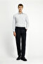7 Drop Slim Fit Striped Classic Fabric Trousers