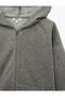 Hooded Zippered Pocketed Sequined and Stone Embellished Oversize Sweatshirt - 8