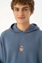 Goblin Owl Supersoft Hoodie - Flint Blue - 7