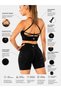 Seamless Scrunch Pilates & Fitness Shorts Bustier Set - Briza & Griba