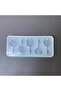 Keychain Resin Casting Mold Silicone Mold Accessories Resin Liquid Mold Resin Keychain Silicone M... - 3