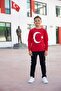 Turkish Flag Printed Children's Sweatshirt - 4