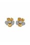 Serel Crest Stone Xuping Women's Steel Earrings Non-Tarnish Rose Gold Color