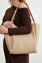 Faux Leather Zippered Shoulder Bag - 2