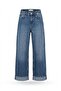 Folded denim trousers - 5