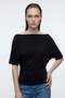 Women's Asymmetrical Shoulder Detail Blouse