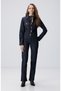 Lacivert Bootcut Denim Pantolon - 2