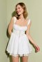 Mini Lace Detailed Dress - 4