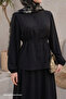 Black Ayrobin Suit with Skirt and Gipeli - 2