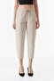 High Waist Elastic Waist Trousers - 7