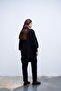 Single Pocket Knitted Sweater Black - 4