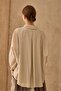Glitter Shirt Beige - 4