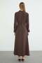 Fullamodest Belted Half-Zip Dress - 6