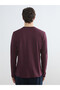 Nevavm Oval Collar Men's Pajama Top with Difference - 4