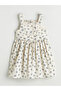 Original Square Neck Bowknot Girl's Dress