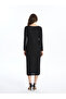 Esvab • Modern & Distinctive Zero Roba Collar Embroidered Dress - 5