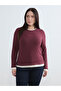 Esvab • Modern & Distinctive Plus Size Zero Roba Collar Women's T-Shirt - 2