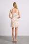 Floral Printed Thick Strap Mini Dress - 2